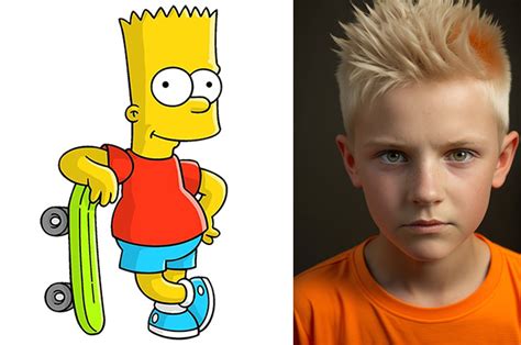 Simpsons Characters In Real Life