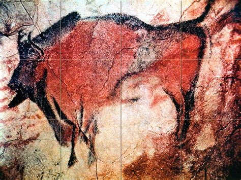 Cave Painting, Caves and Rock Parietal Art III Tile Mural Kitchen Bathroom Wall - Building ...