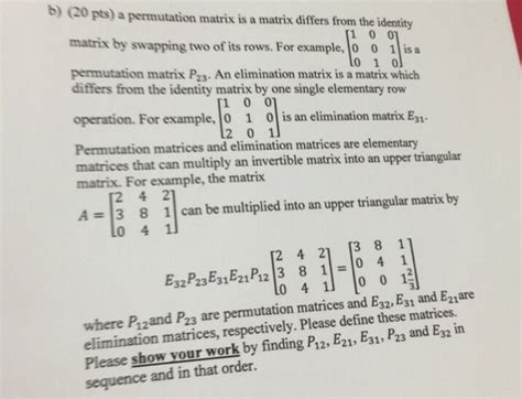 Permutation Matrix