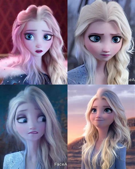 Elsa with wavy hair : r/Elsanna