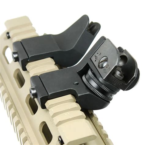 AR15 AR 15 AR 15 Front Rear Sight 45 Degree Offset Rapid Transition Backup Iron Sight Rapid ...