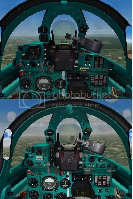 Mig-23 cockpit series almost finished (with working Mig-23HUD) - Thirdwire: Strike Fighters 1 ...