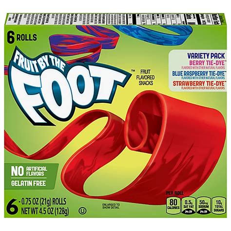 Fruit By The Foot Fruit Flavored Snacks Variety Pack