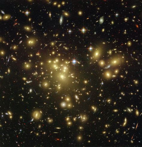 ESA - Galaxy cluster Abell 1689