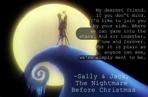 10 Best images about Jack and Sally quotes on Pinterest | Nightmare before christmas, Jack o ...