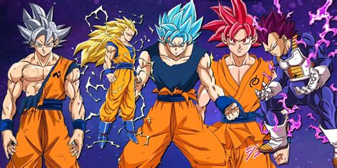 Dragon Ball: All The Super Saiyan Levels Ranked Weakest To Strongest