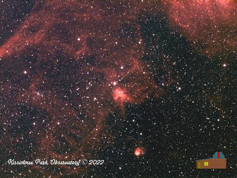 Digital Image: The Spider & the Fly Nebula – Kissimmee Park Observatory