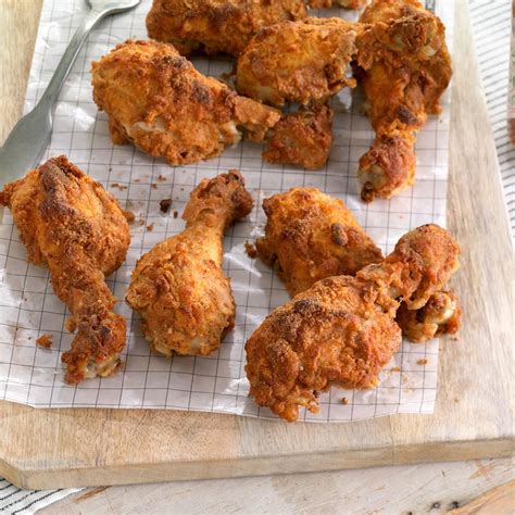 Overnight Oven Fried Chicken Legs Recipe