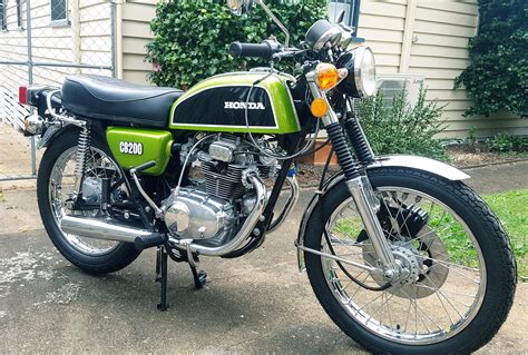 1976 HONDA CB200 - My first attempt at resorting a vintage bike. : r ...