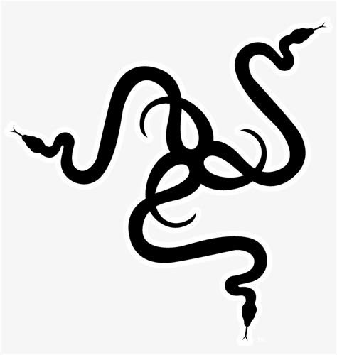 Razer Logo Black And White PNG Image | Transparent PNG Free Download on SeekPNG