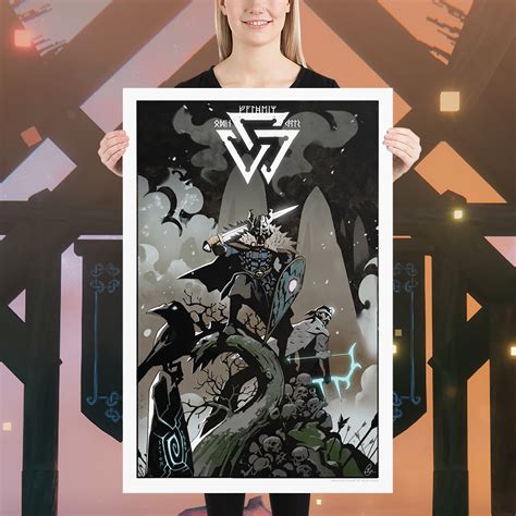 Valheim Fan Art Poster | Etsy