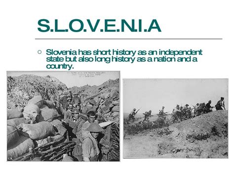 The history of Slovenia tna