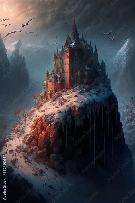 Fantasy Castle Concept Art