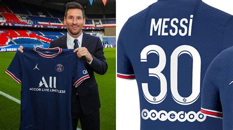 Messi Joins PSG - Will Wear No. 30 Shirt - Footy Headlines