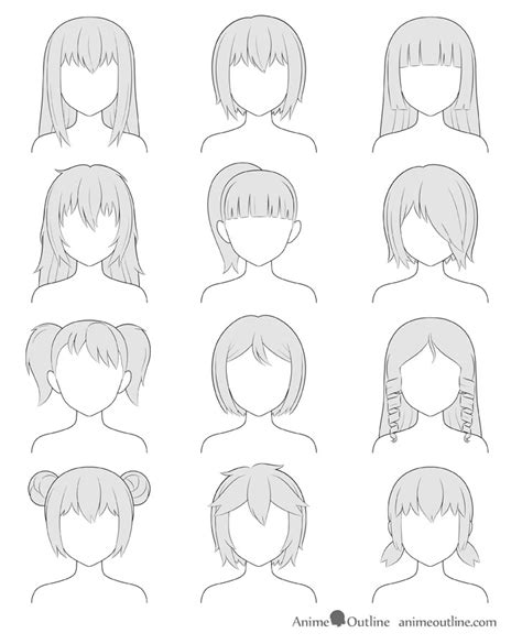 How To Draw Short Hair Anime Girl - Howto Techno