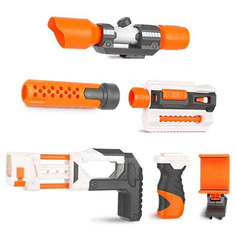 Nerf Modulus Attachments Upgrade Kit Set Gun Accessories 6 Parts Cheap ...