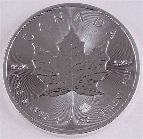 2016 Canada 1 Oz. Fine Silver $5 Maple Leaf Coin | Pristine Auction