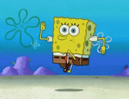 Spongebob Running GIF - Spongebob Running - Discover & Share GIFs