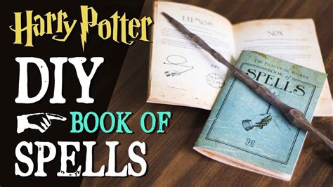 DIY Harry Potter Spellbook – Pocket Book of Spells – Muggle Magic