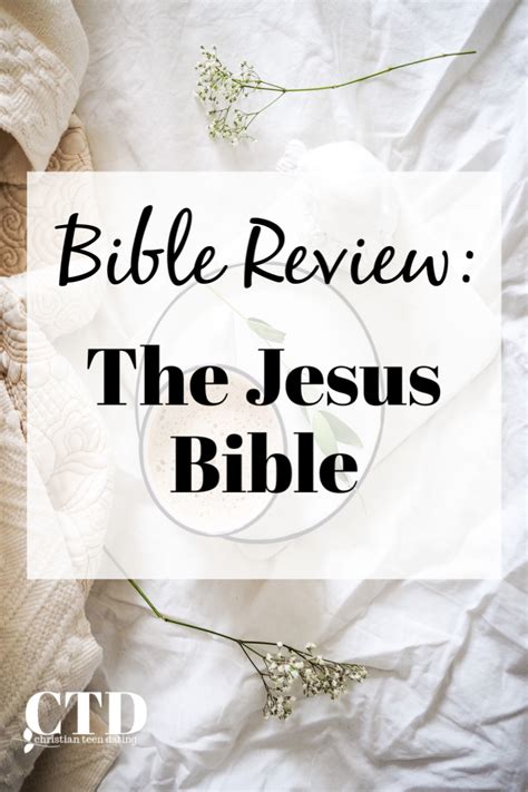 Bible Review The Jesus Bible | christianyouthmagazine.com