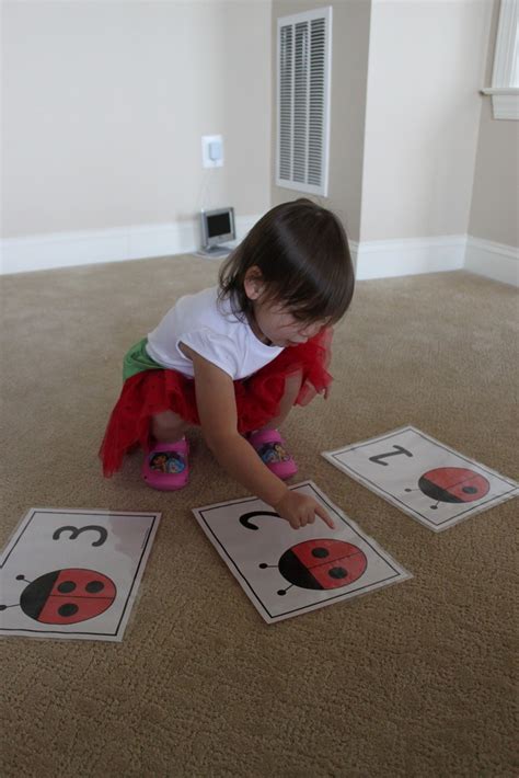 Playing House: Ladybug Counting (Printable)