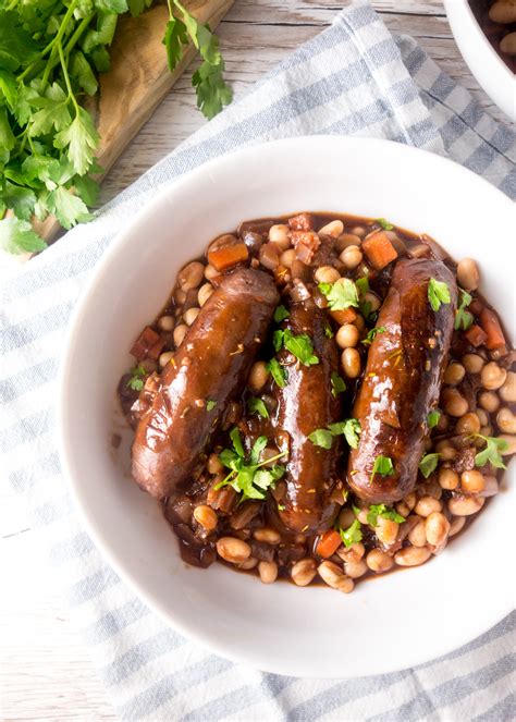 Venison Sausage & Bean Casserole