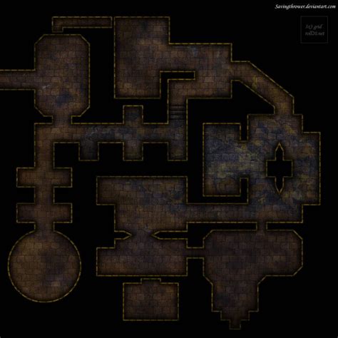 Clean gridless dungeon battlemap for DnD / roll20 by SavingThrower ...