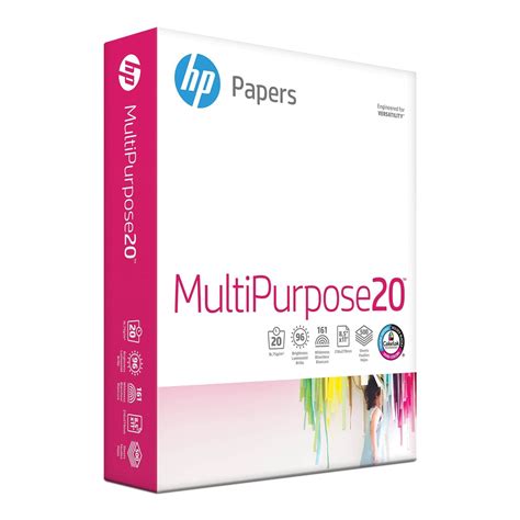 HP Printer Paper, Brightwhite 24lb, 8.5x11, 1 Ream, 500 Sheets - Walmart.com - Walmart.com