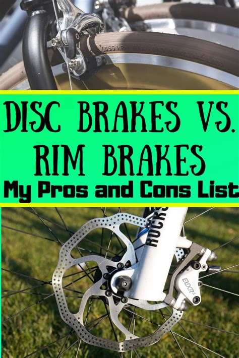 Disc Brakes Vs Rim Brakes: A Pros and Cons List | Bicycle disc brakes ...