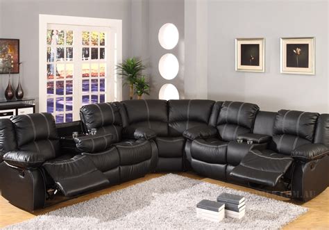 Buy Novak U-shaped Recliner Leather Sofa | Fancy Homes