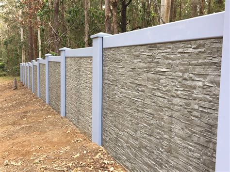 Decorative Concrete Block Fence | Shelly Lighting