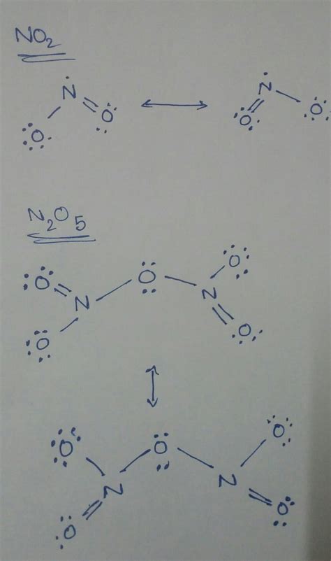 N2o5 Resonance Structures