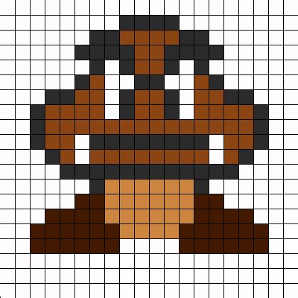 Goomba Mario Pixel Art Pixel Art Pixel Art Grid Pixel Art Templates | The Best Porn Website