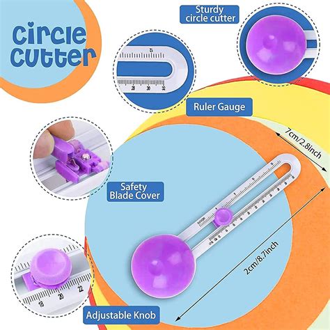 Circle Cutter, Circle Cutter for Paper Crafts, Paper Circle Cutter, Circle Paper Cutter, Circle ...