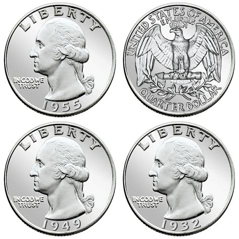 The Uncirculated Washington Silver Quarters Collection