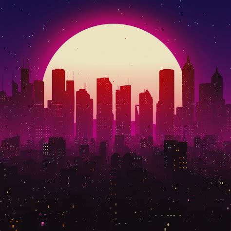 Synthwave City Wallpapers - Top Free Synthwave City Backgrounds ...