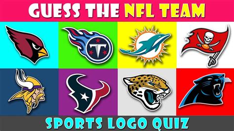 ⚽ Guess the NFL Team By Logo🏈 | CAN YOU GUESS ALL | Most NFL Team | NFL Logo Quiz 2023 | - YouTube