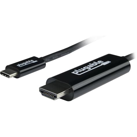 Plugable USB 3.1 Gen 1 Type-C Male to HDMI 2.0 USBC-HDMI-CABLE