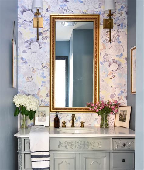 Floral Wallpaper For Bathroom: Adding A Pop Of Color To Your Space – The Urban Decor