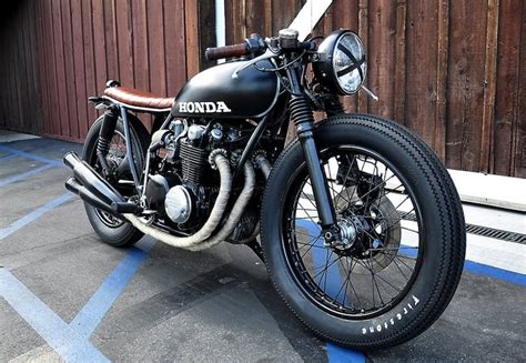 Honda CB550 Cafe Racer Custom by Seaweed & Gravel