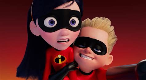 The Incredibles Violet And Dash Fight