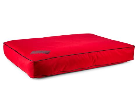 KONG 95x65cm Large Rectangle Dog Bed - Red | Catch.com.au