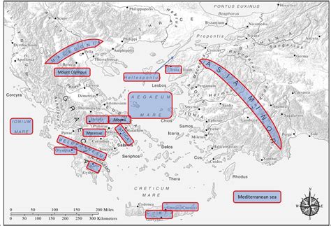 ANCIENT GREECE AND THE AEGEAN MAP 6.1 CSI WORLD HISTORY Diagram | Quizlet