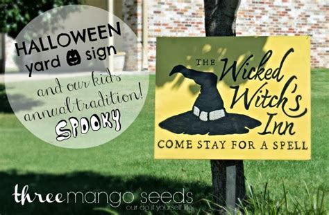 Halloween Yard Sign - Live Creatively Inspired