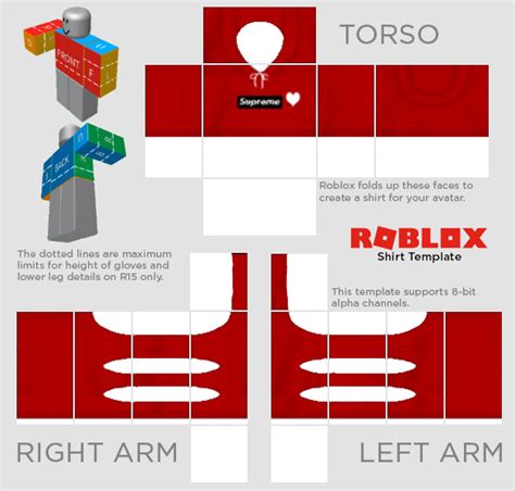 Download Roblox Template Png - Roblox Shirt Template 2018 PNG Image with No Background - PNGkey.com