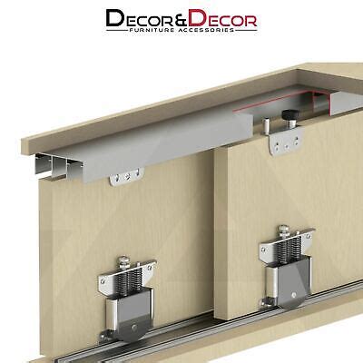 Sliding Wardrobe Door Gear Kit 75kg Per Door Up to 3m Track DecorAndDecor | eBay