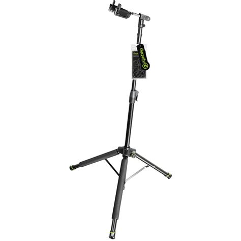 Gravity Stands Foldable Guitar Stand with Neck-Hug GGS01NHB B&H