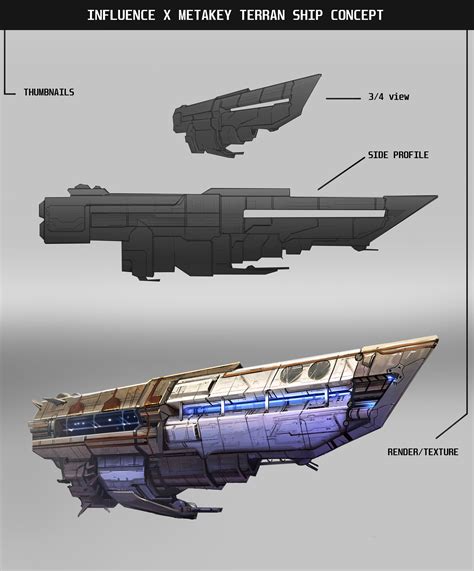 ArtStation - Sci Fi Ship Concept Art