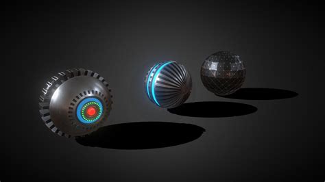 Sci- Fi Sphere Collection Metal (Part Four) - Buy Royalty Free 3D model by Md Waziullah Apu ...