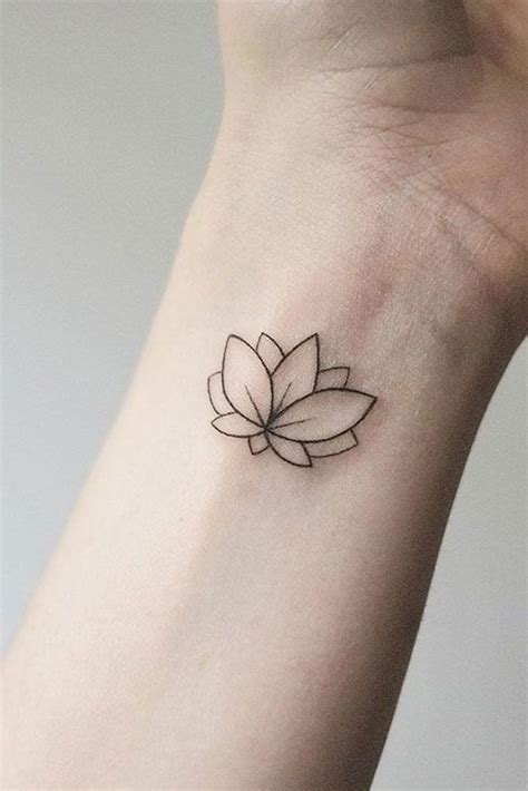 Best Small Wrist Small Lotus Flower Tattoo Download